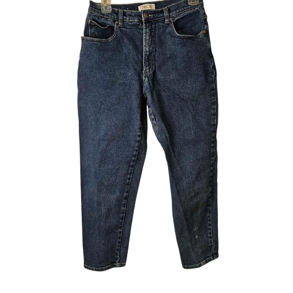 Vintage Cherokee Women's Jeans Size 10 P Made In Hong Kong Med. Wash 10 In. Rise